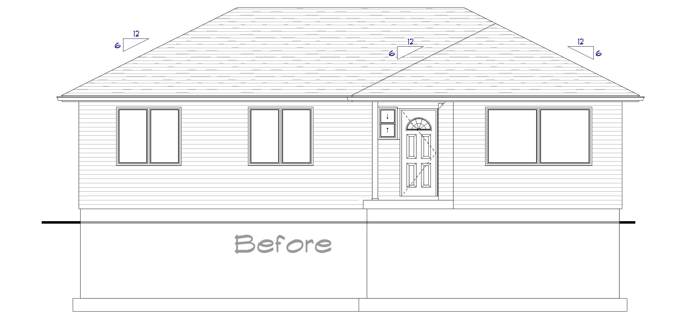 Existing NORTH ELEVATION For website