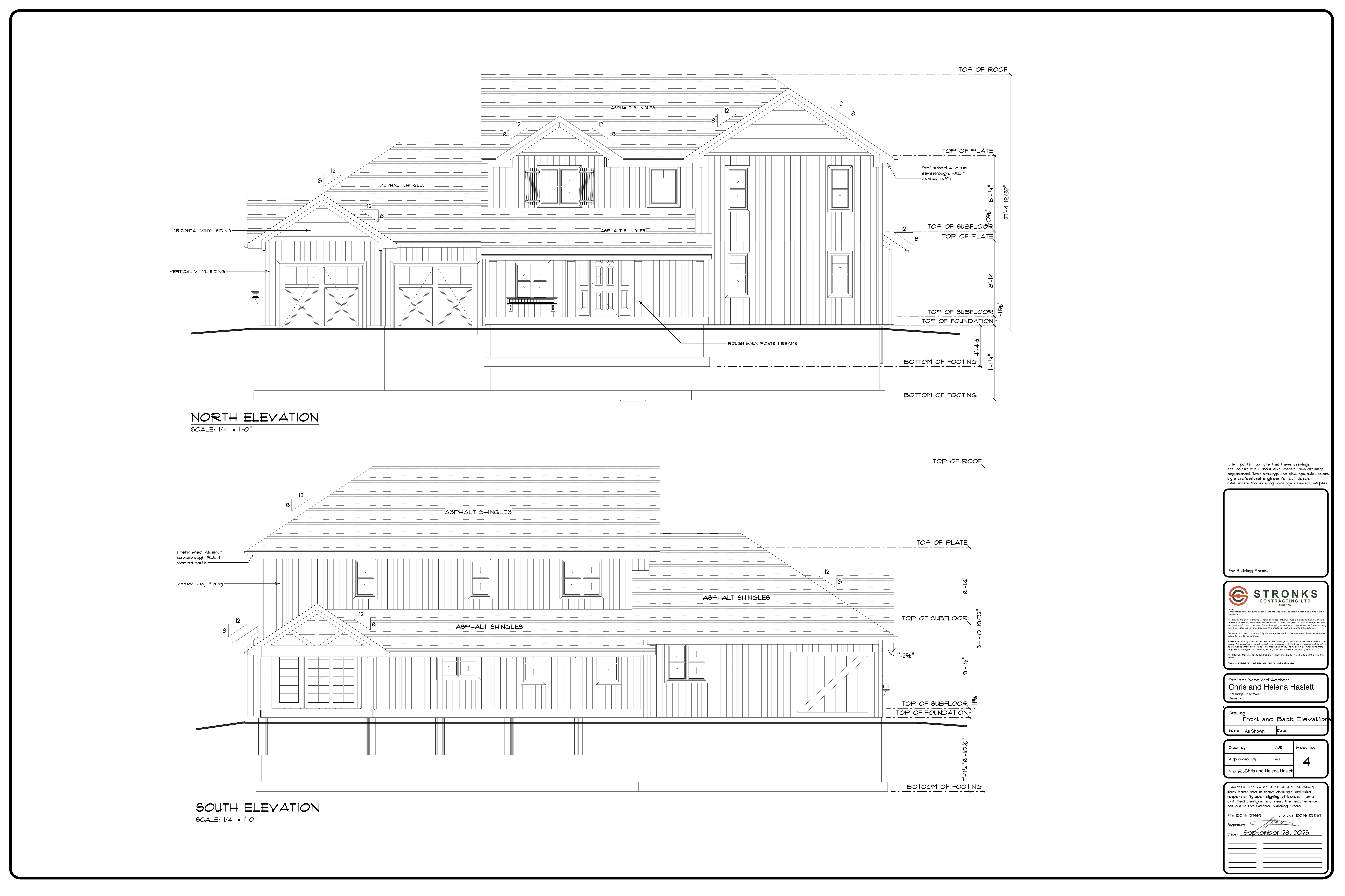 Front and Back Elevations-1